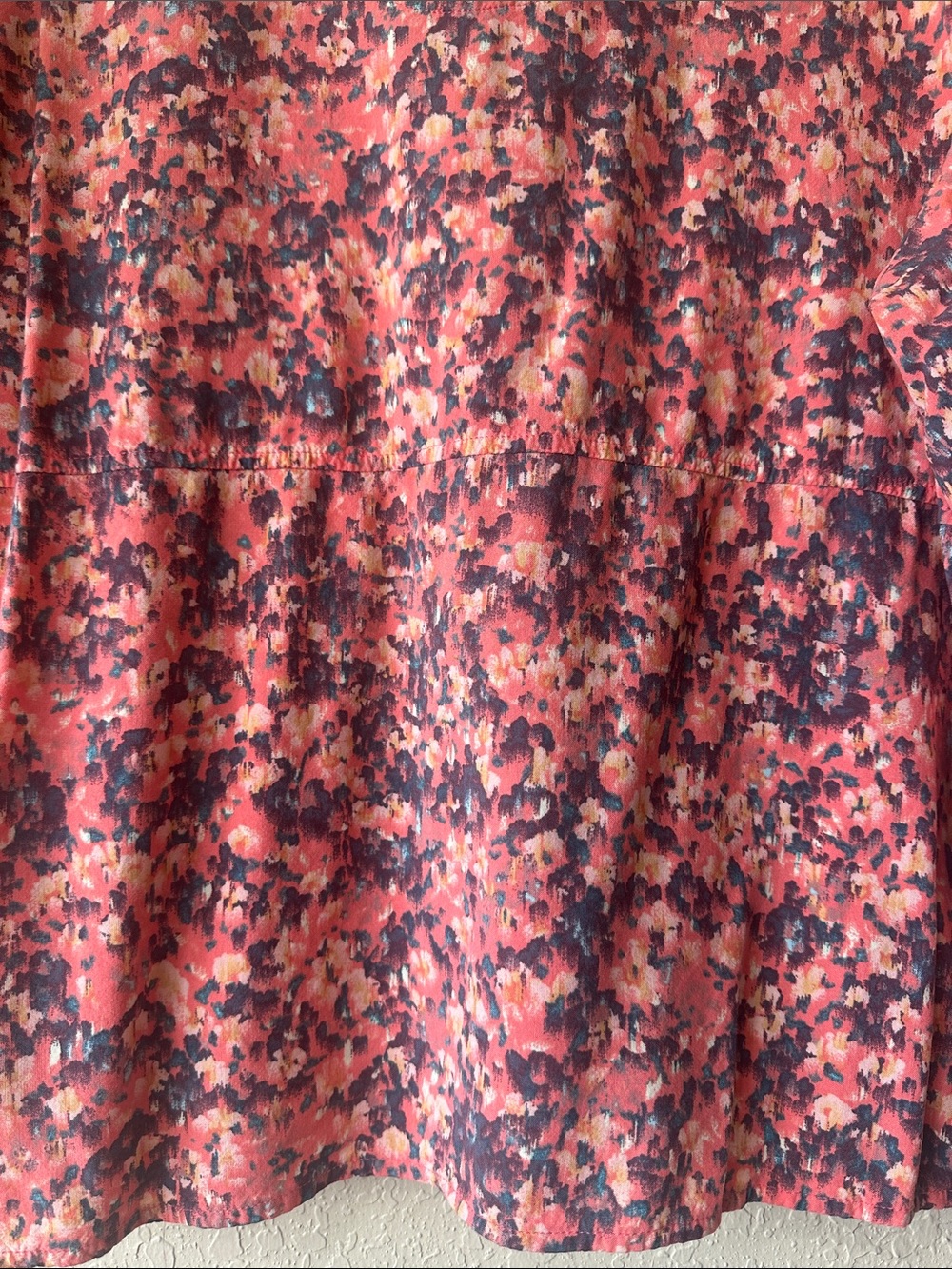 Multicolored Abstract Print Top - Picture 8 of 11